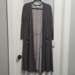LulaRoe Sarah Longline Cardigan Sweater Duster